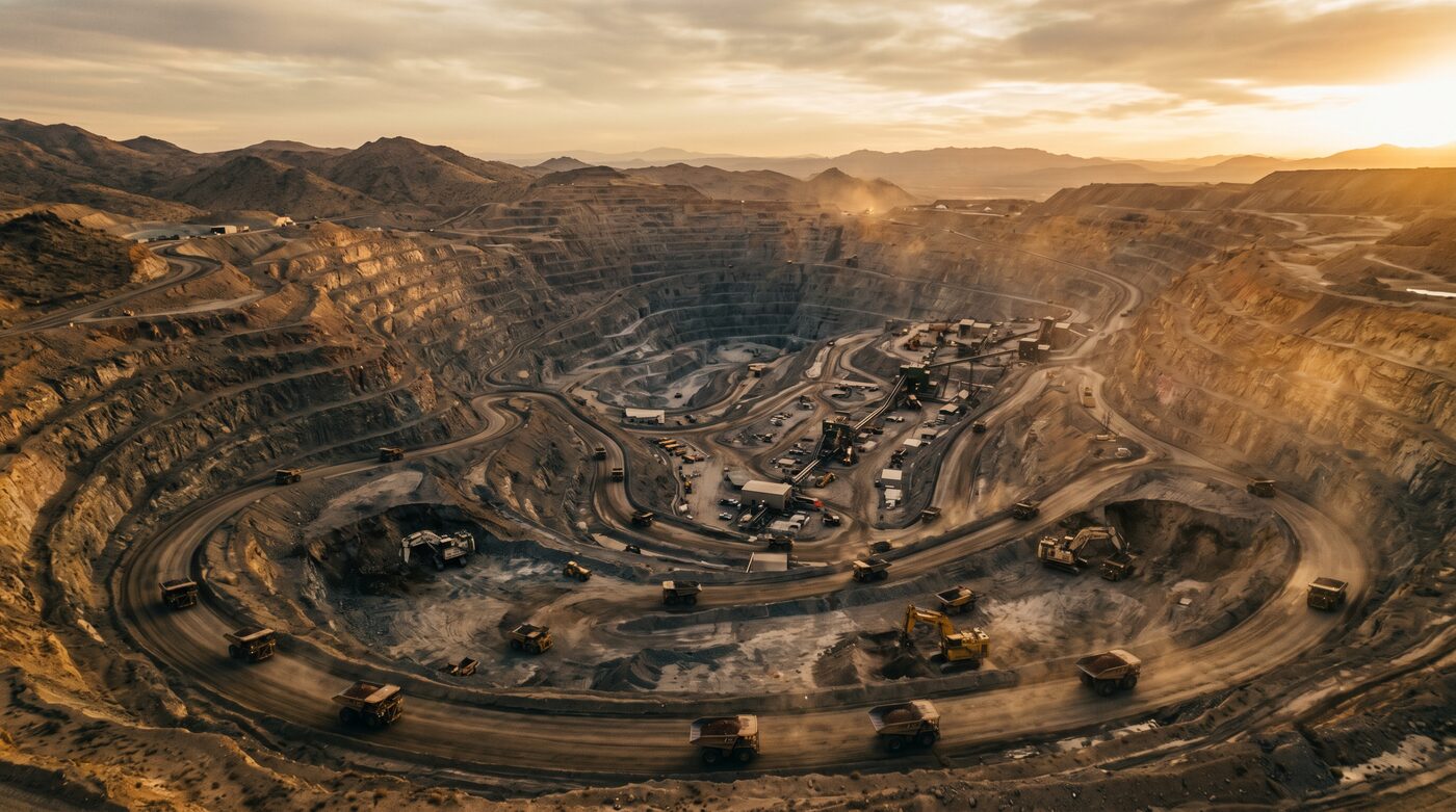 Open-pit mining